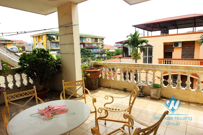 A private 4 bedroom house for rent in Ba Dinh District